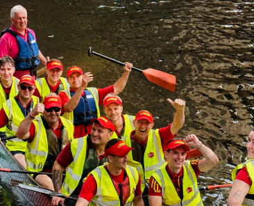 Dragon Boat Festival 2026 Team in Boat Photo