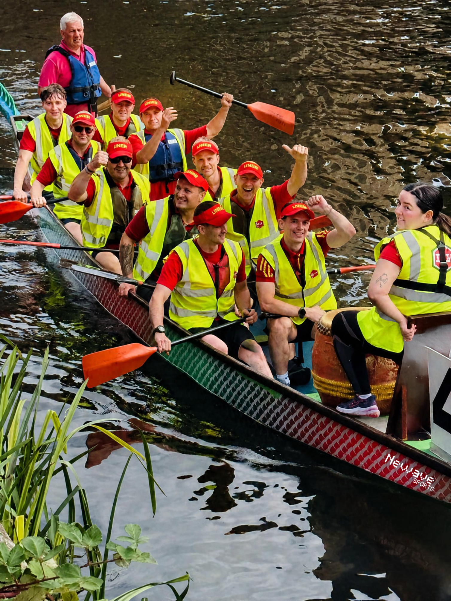 Dragon Boat Festival 2026 Team in Boat Photo